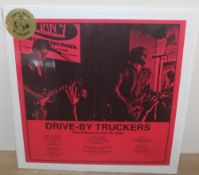 A double Drive by Truckers fan / promo album in mulit-coloured vinyl in EX/EX - rare