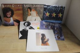 An eight album lot featuring Randy Crawford and The Crusaders VG/VG+