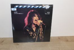 An Aerosmith Live in Boston 1973 sealed vinyl album