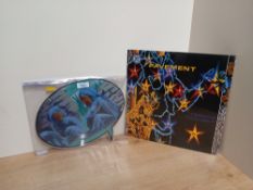 A lot of two records by Pavement - alt rock / indie interest with a sealed 2010 press of Terror