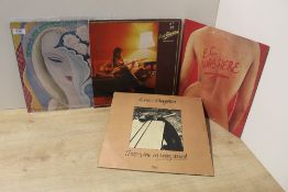 An Eric Clapton , Derek and The Dominoes and related lot of seven records VG/VG+