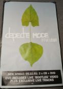 A Depeche Mode ' Freelove ' original large subway / bus stop / hoarding poster for the single and