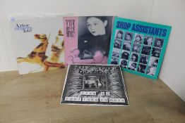 A lot of indie / punk related vinyl with Shop Assistants , Aztec Camera and more - four in total