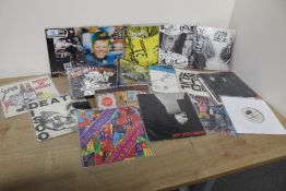 A 17 X 45 Lot with Punk / New Wave titles on offer VG+/VG+ - some good singles here