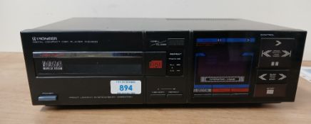 A Pioneer P-DX500 CD Player - complimentary to the X50 stack system ( lot 895 ) a rare and heavy