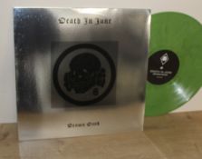 A Death in June green vinyl ' Brown Book ' album - appears to be a later pressing in EX/EX -
