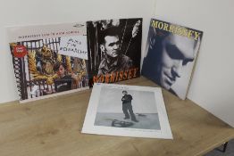 A Smiths related interest lot with Johnny Marr and Morrissey Vinyl - four in total including the