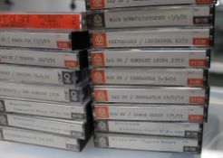 A box of mainly live cassettes as in photos , some hard to find live and rare recordings on offer