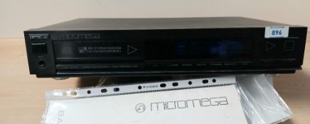 A Micromega Optic BS CD Player - quite a rare item in good working order and cosmetic condition -