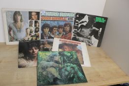 A lot of six vinyl albums by British Blues legend John Mayall - a mix of reissues with some original