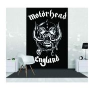 A large wall mural ' Motorhead ' see photos for dimensions