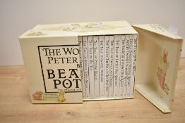 A modern The World of Peter Rabbit by Beatrix Potter, the original and authorised edition box set,