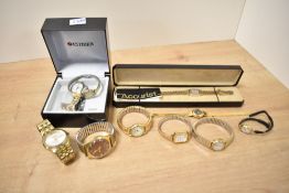 An assortment of ladies and gent's wrist watches to include Citizen, Sekonda and Avia etc.
