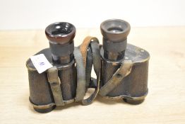 A pair of Ross of London Binocular Prismatic No5 MK1 binoculars dated 1911
