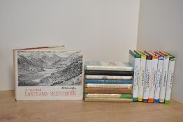 Wainwright. A selection, includes: a first edition of A Second Lakeland Sketchbook. With; a
