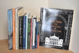 Architecture and related. A modern miscellany. Hardbacks and softbacks. (13)