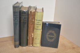 Yorkshire and Northern Topography. Five titles. Lee, John - Weardale Memories and Traditions.