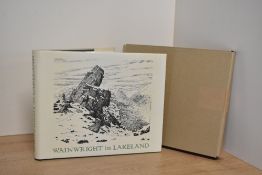 Wainwright. Signed Copy. Wainwright in Lakeland. Kendal: 1983. Hardback in dust jacket. In