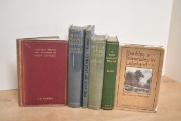 Lake District. Historical and Topographical selection. Includes: Scott, S. H. - A Westmorland