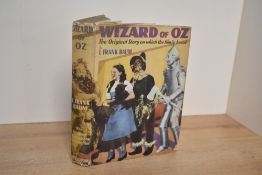 Literature. Baum, L. Frank - The Wizard of Oz. London: Hutchinson & Co. Circa 1939, the film tie-