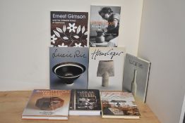 Art. Pottery and Applied Arts. Modern monographs. Includes Lucie Rie; Bernard and Janet Leach;