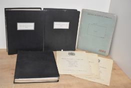 Civil Aviation. A small selection of reports and manuals. Three civil aircraft accident reports from