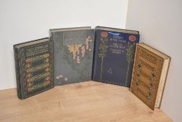 A. & C. Black. Decorative cloth publications. Four titles. Allingham, Helen - Happy England. 1903;