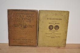 Industrial Catalogues. Two items. Richard Melhuish & Sons. 1890 Gold Medal Catalogue, pp.342-572.