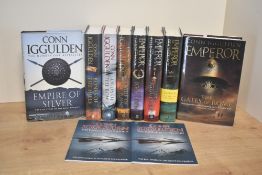 Historical Fiction. Modern First Editions. Conn Iggulden. The four books of the Emperor series, plus