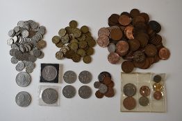 Pre-Decimal Coinage Comprising, Two Elizabeth II 1953 Coronation Five Shillings Crowns, Two 1965