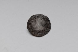 A Silver Hammered Elizabeth I Halfgroat Sixth Issue 1582-1600, S2579,Two Pellets Behind Bust, mm
