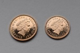 An Elizabeth II 2008 Royal Mint Proof Set Full Gold Sovereign, Rev George And Dragon 7.98 Grams