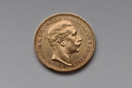 A Wilhelm II German Gold Twenty Mark 1902 Obv Wilhelm II Deutscher Kaiser Konig V. Preussen, Rev
