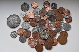 United States And World Coinage Comprising, A Morgan Silver Dollar 1879 Philadelphia Mint, A 19th