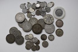 A Collection Of George V And George VI Half Crowns, Florins, Shillings, Sixpences And Silver