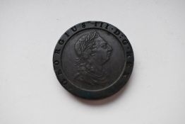 A George III 1797 Cartwheel Twopence , Soho Mint Birmingham