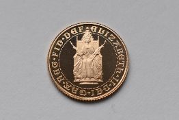 An Elizabeth II 1989 London Mint Proof Gold Half Sovereign, 500th Anniversary Of The Sovereign,