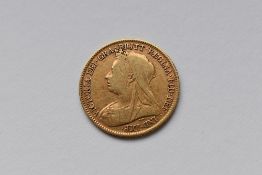 A Queen Victoria 1897 Gold Half Sovereign, Royal Mint, Rev George And Dragon, Weight 3.94 Grams