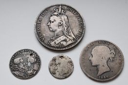 A Silver Medal Commemorating The Marriage Of Charles I Of England And Henrietta Maria Of France