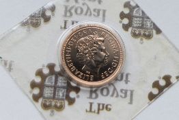 An Elizabeth II 2012 Royal Mint BU Gold Half Sovereign, Rev George And Dragon, 3.99 Grams, Rev