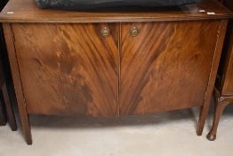 A reproduction Regency side cabinet, width approx 114cm