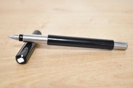 A Parker Vector converter fill fountain pen in Black having Parker nib
