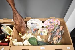 Two Happy Birthday plates one being Coalport Paddington and the other Crown Staffordshire Disney