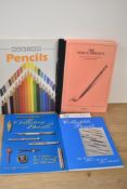 Pencils. Four Volumes The Perfect Pencil by Caroline Weaver, Making Pencils by Ruth Thomson