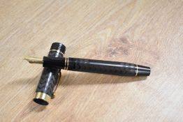 A boxed Conway Stewart lever fill special edition fountain pen made to commemorate the 20th