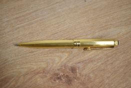 A boxed Montblanc Meisterstuck Solitaire 1644 ballpoint pen (DB256928) in barleycorn pattern