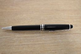 A Montblanc Meisterstuck Pix ballpoint pen in black (PS2018646)