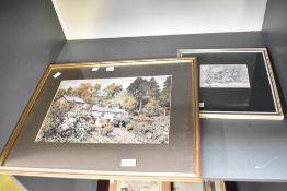 After Alfred Heaton Cooper (British 1863-1929) colour print The 'Bield Little Langdale' within