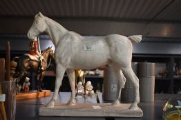 After Domenico Brucciani (1815-1880) an early 20th century cast-plaster anatomical horse study,