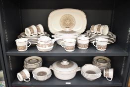 A large Noritake 'Century' pattern part dinner/tea service comprising fifty three pieces